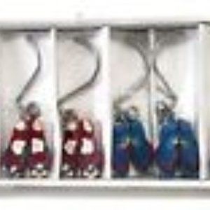 12 Flip Flop Sandal Tropical Shoe Shower Curtain Hooks Bath Decor